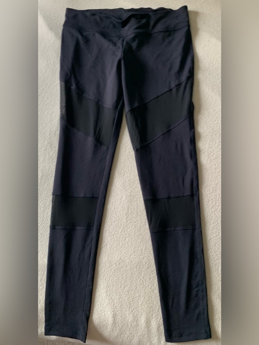 bp Black Paneled Jeggings